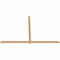 Ekena Millwork Eugene Smooth Timber Gable Bracket, Western Red Cedar, 108"W x 72"H x 1 1/2"D x 3 1/2"F, 16/12 Pitch GBW108X72X0204EUG00SWR - alternate 3